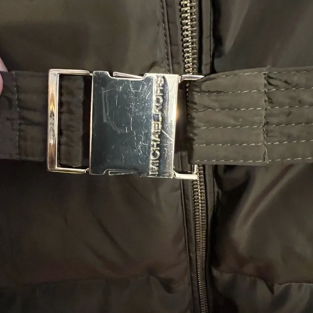 Michael Kors Long Puffer Coat Size L‎